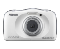 Nikon COOLPIX S33 W + pasek nietonący biały - 1451715 - zdjęcie 1